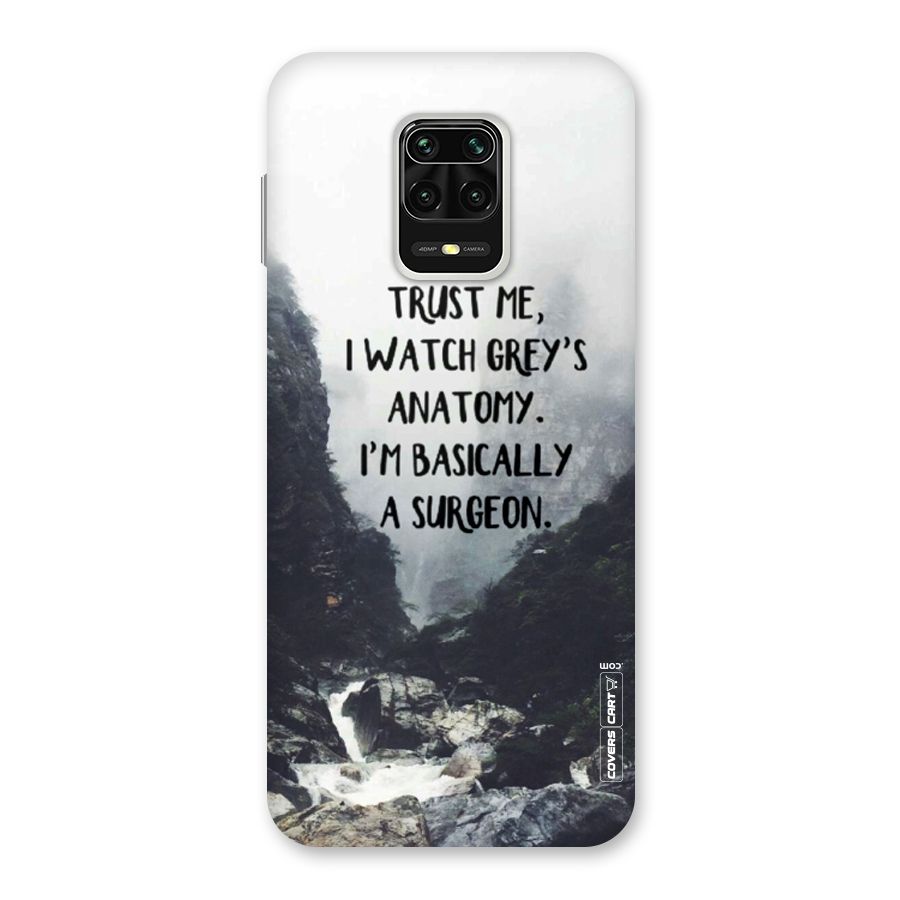 I Am A Surgeon Back Case for Poco M2 Pro