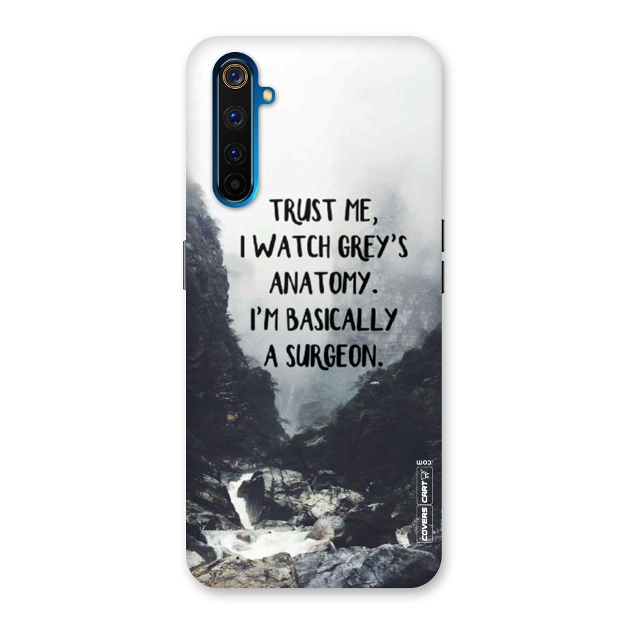 I Am A Surgeon Back Case for Realme 6 Pro