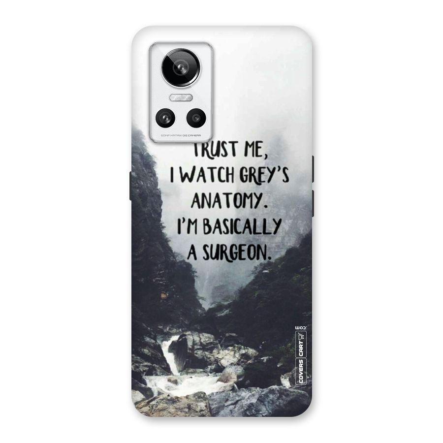 I Am A Surgeon Back Case for Realme GT Neo 3
