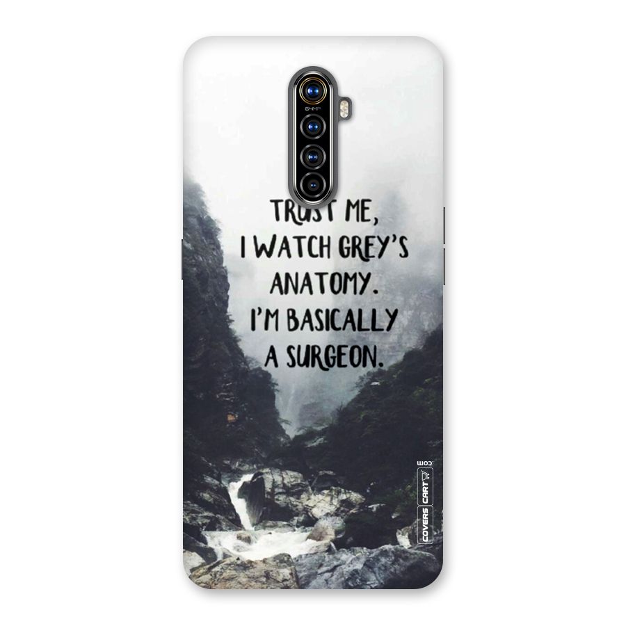 I Am A Surgeon Back Case for Realme X2 Pro