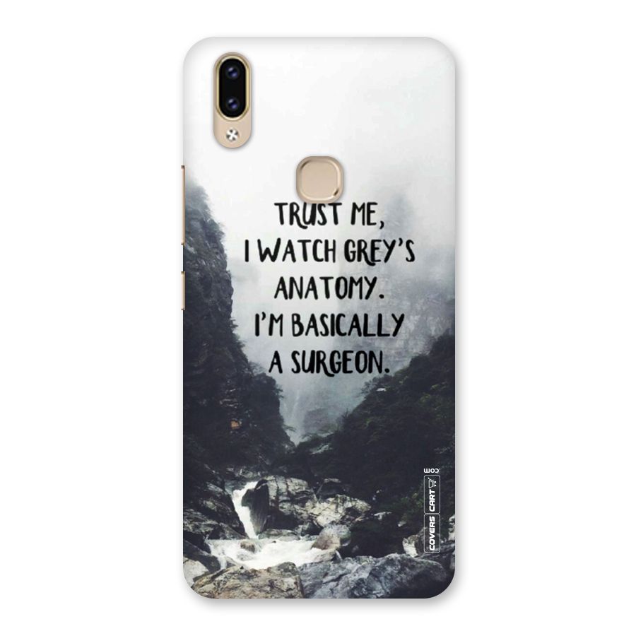 I Am A Surgeon Back Case for Vivo V9 Youth