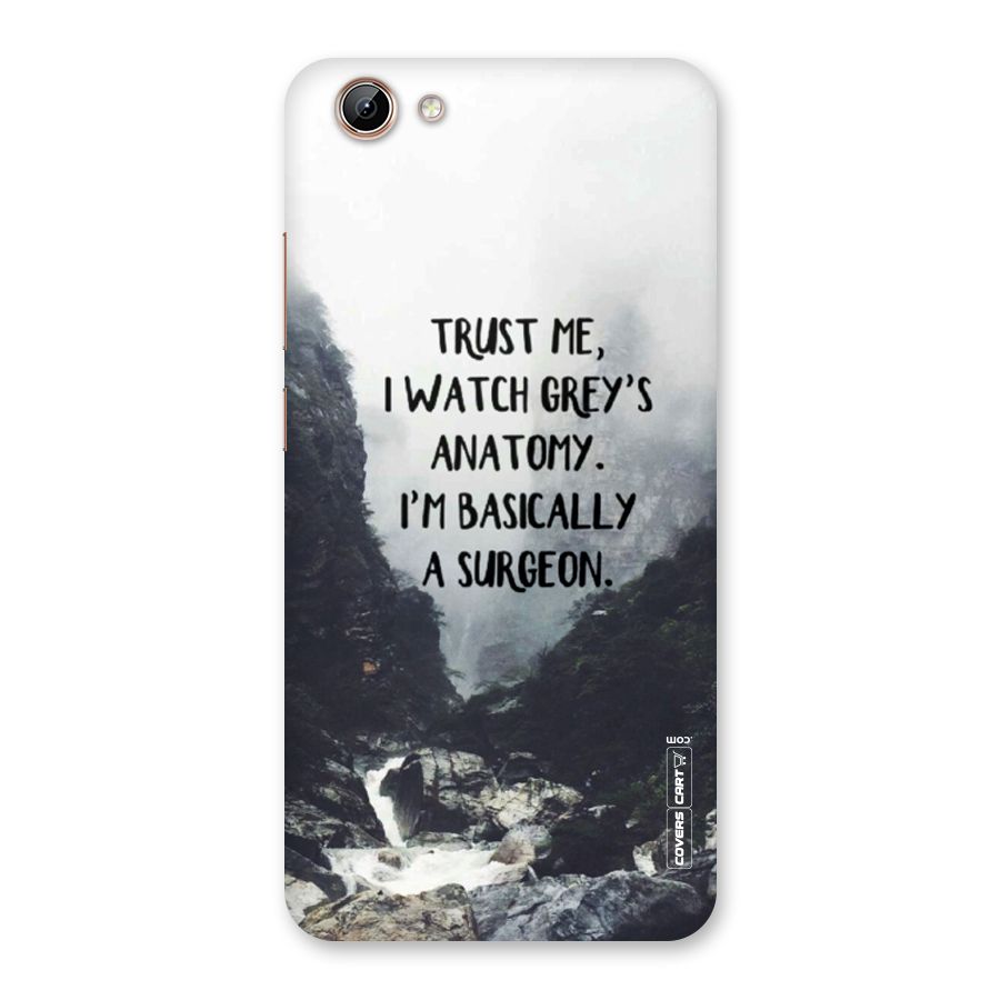 I Am A Surgeon Back Case for Vivo Y71i