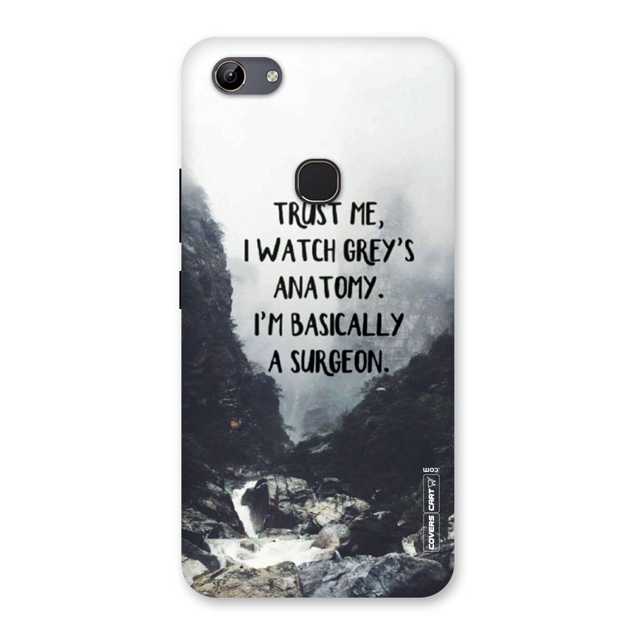 I Am A Surgeon Back Case for Vivo Y81