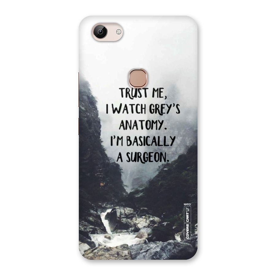 I Am A Surgeon Back Case for Vivo Y83