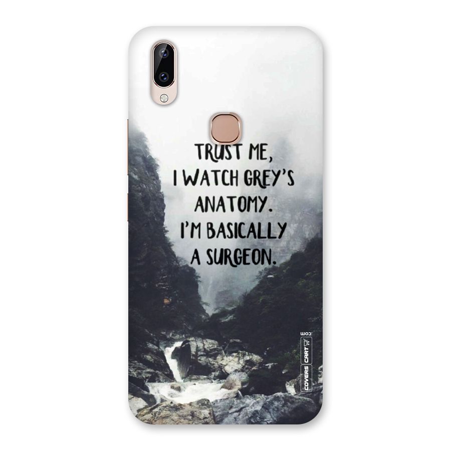 I Am A Surgeon Back Case for Vivo Y83 Pro