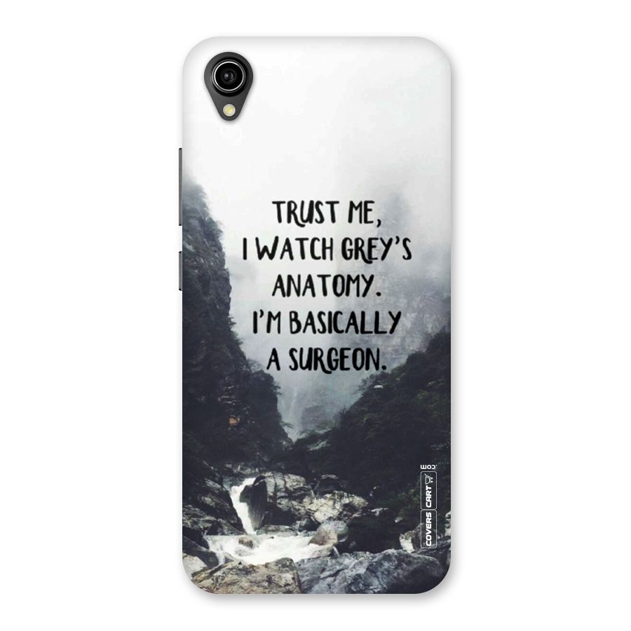 I Am A Surgeon Back Case for Vivo Y91i