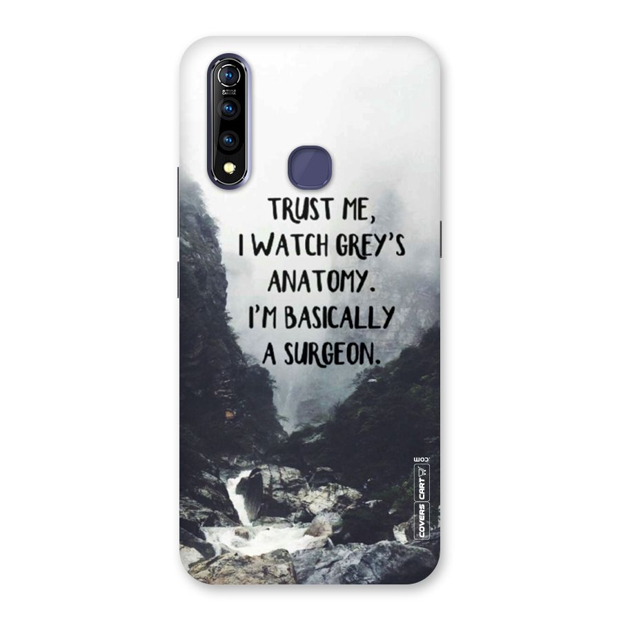 I Am A Surgeon Back Case for Vivo Z1 Pro