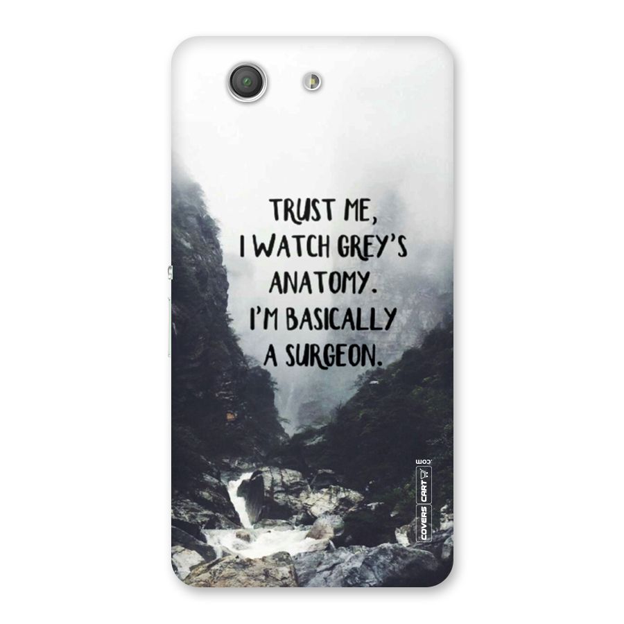 I Am A Surgeon Back Case for Xperia Z3 Compact