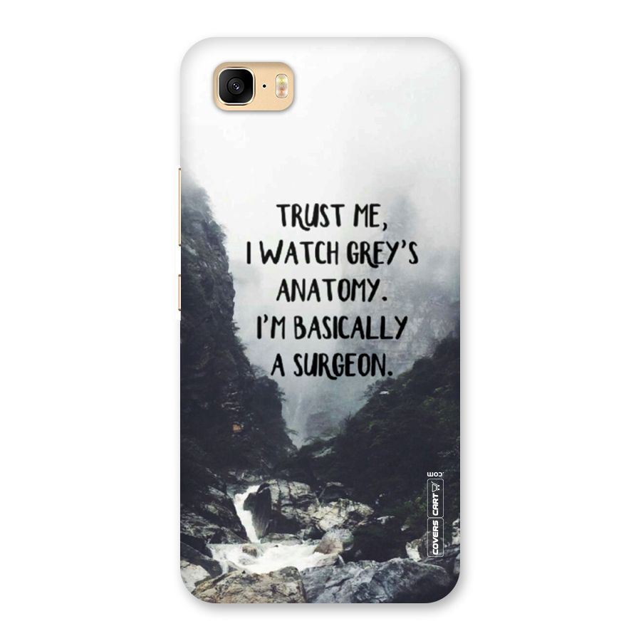 I Am A Surgeon Back Case for Zenfone 3s Max