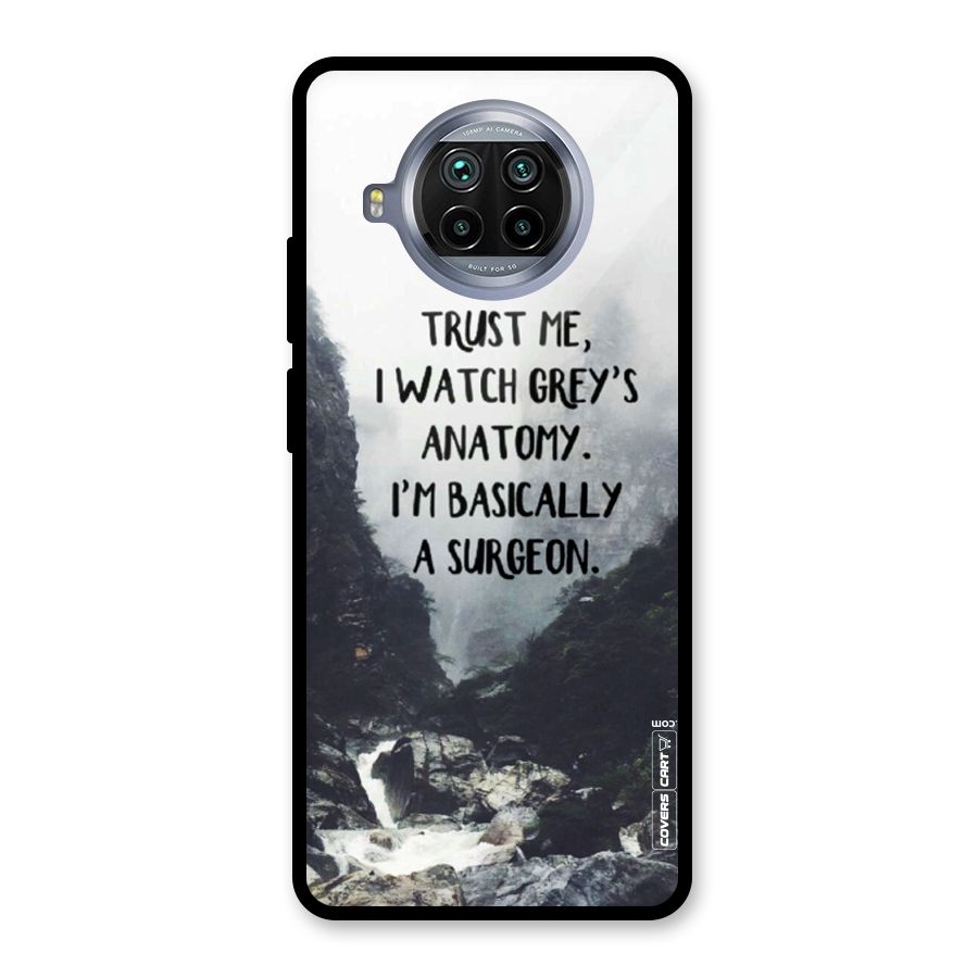 I Am A Surgeon Glass Back Case for Mi 10i