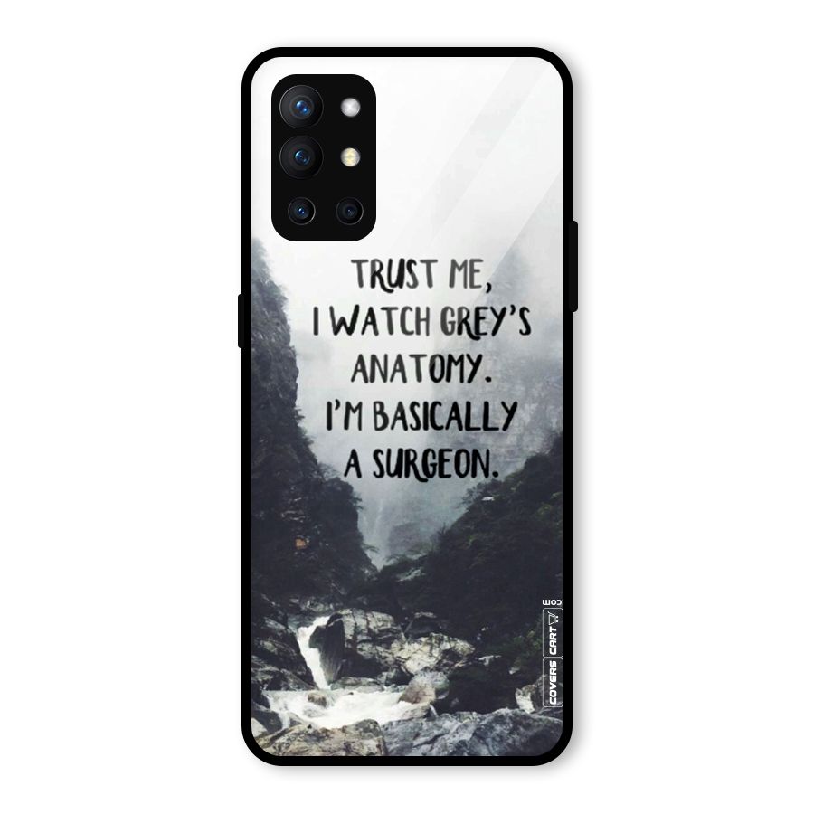 I Am A Surgeon Glass Back Case for OnePlus 9R