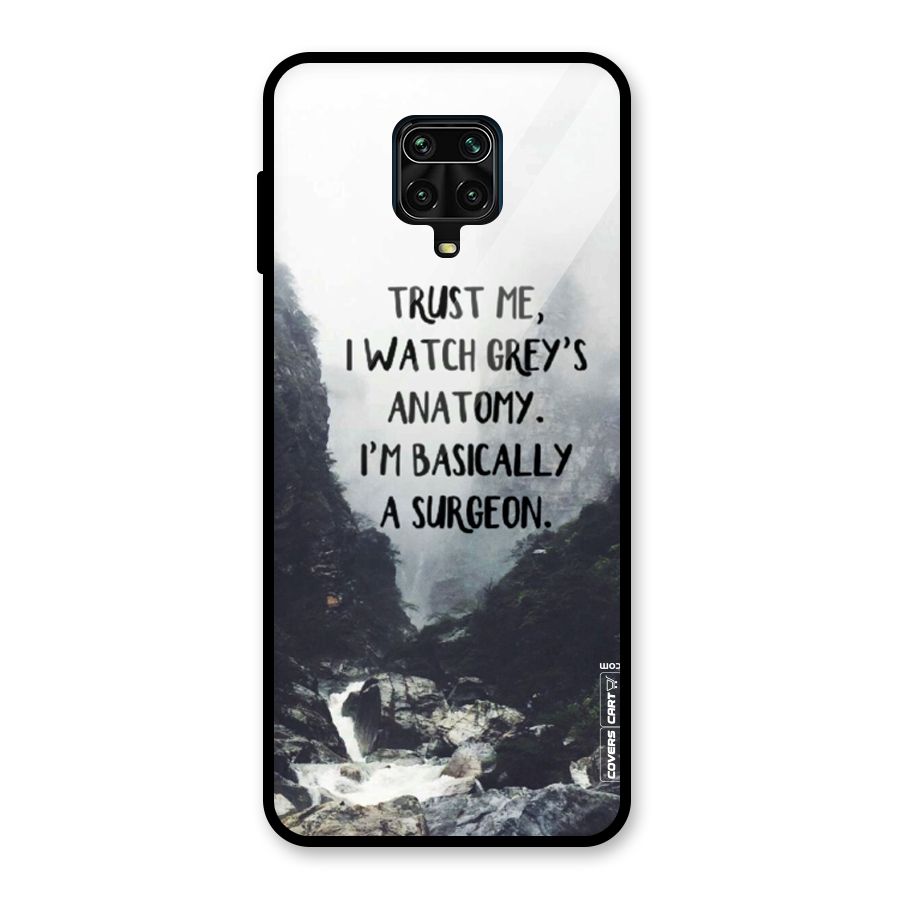 I Am A Surgeon Glass Back Case for Poco M2 Pro