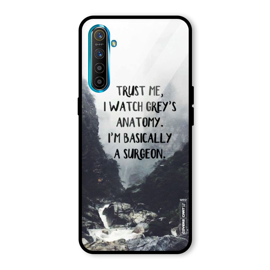 I Am A Surgeon Glass Back Case for Realme X2