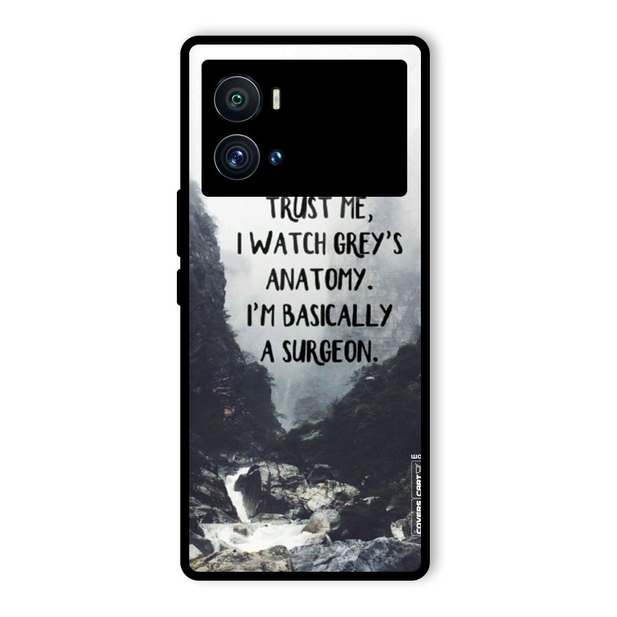 I Am A Surgeon Glass Back Case for Vivo iQOO 9 Pro