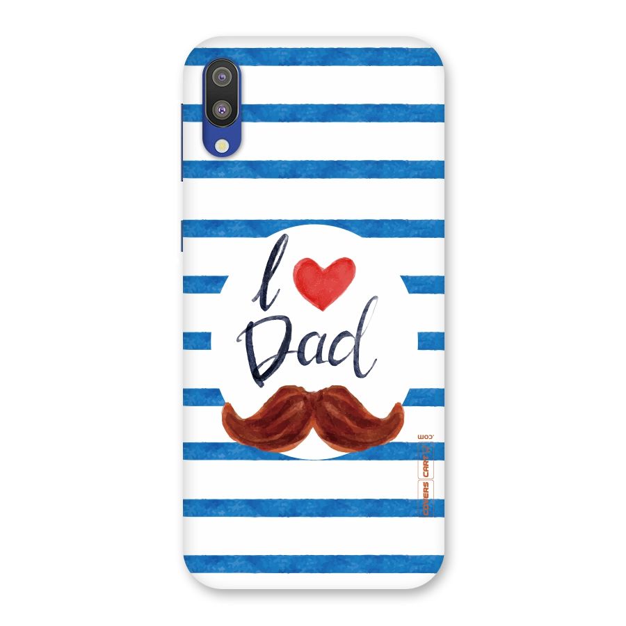 I Love Dad Back Case for Galaxy M10