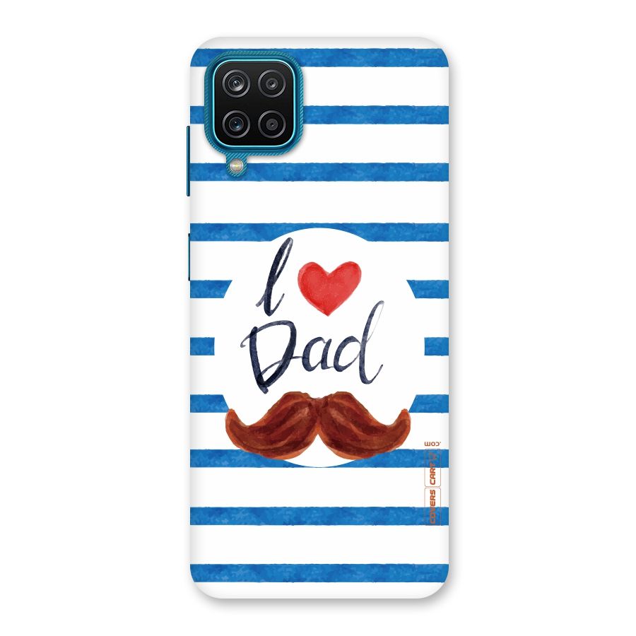 I Love Dad Back Case for Galaxy M12