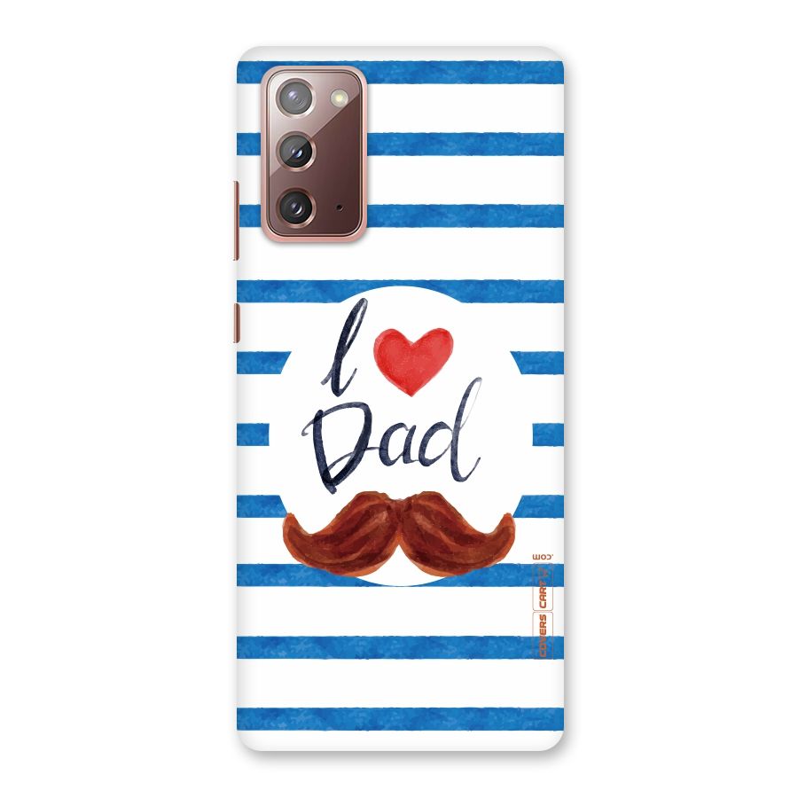 I Love Dad Back Case for Galaxy Note 20