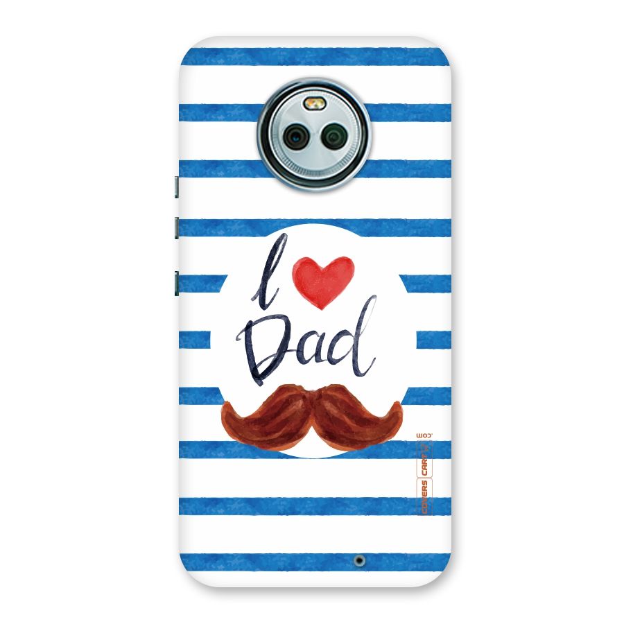 I Love Dad Back Case for Moto X4