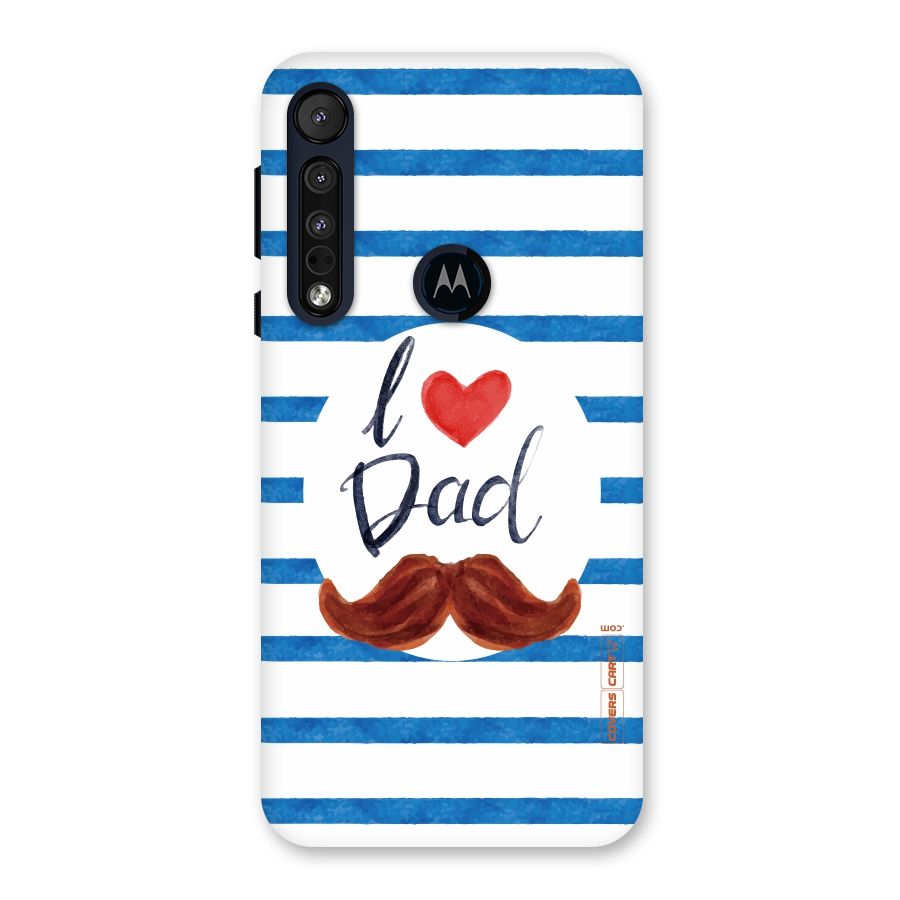 I Love Dad Back Case for Motorola One Macro