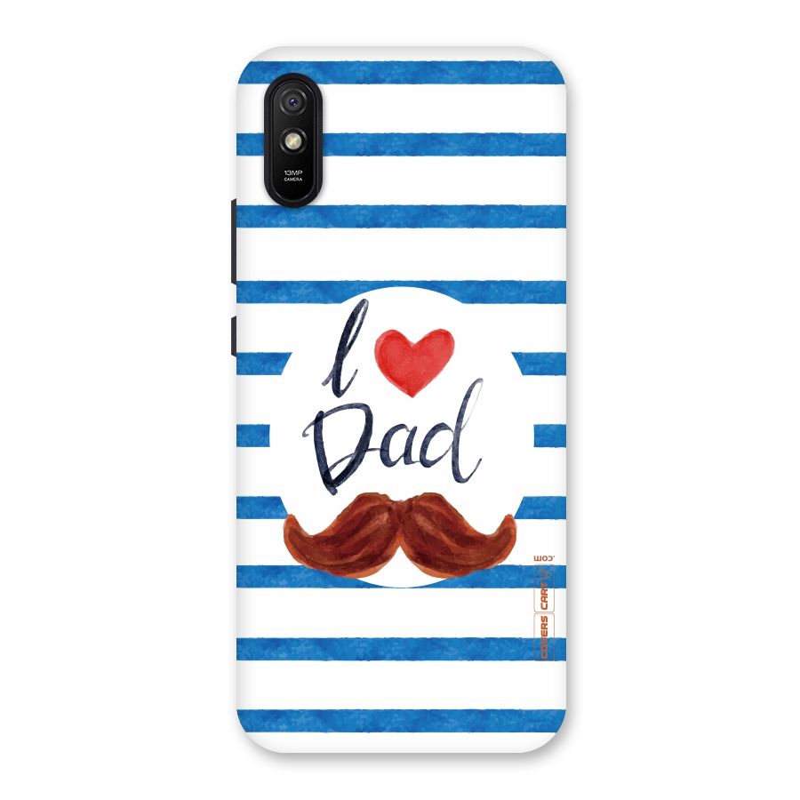 I Love Dad Back Case for Redmi 9A