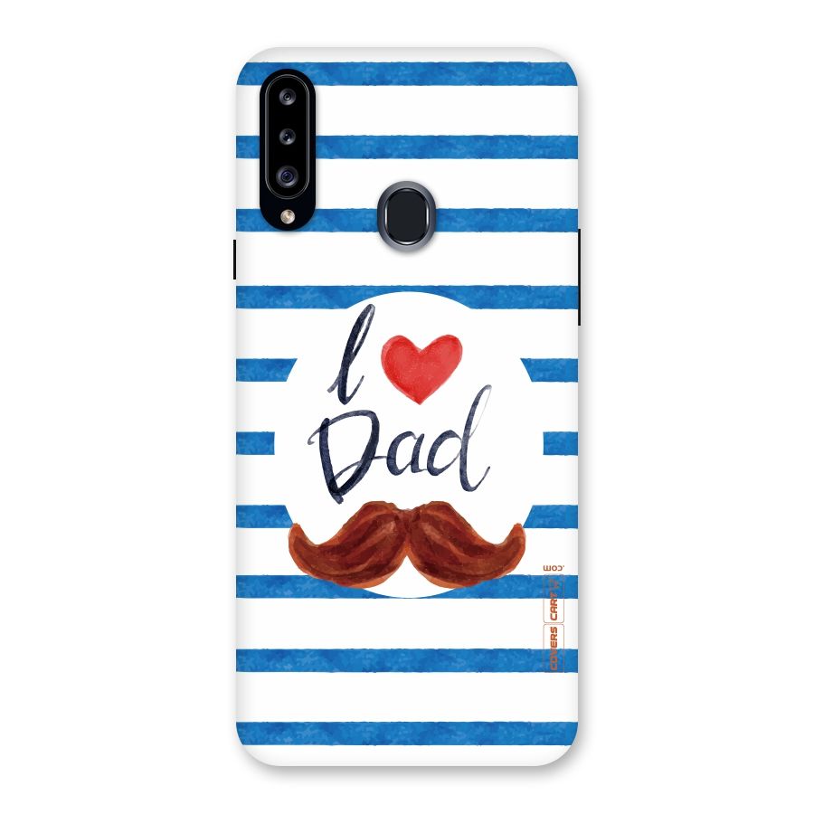 I Love Dad Back Case for Samsung Galaxy A20s