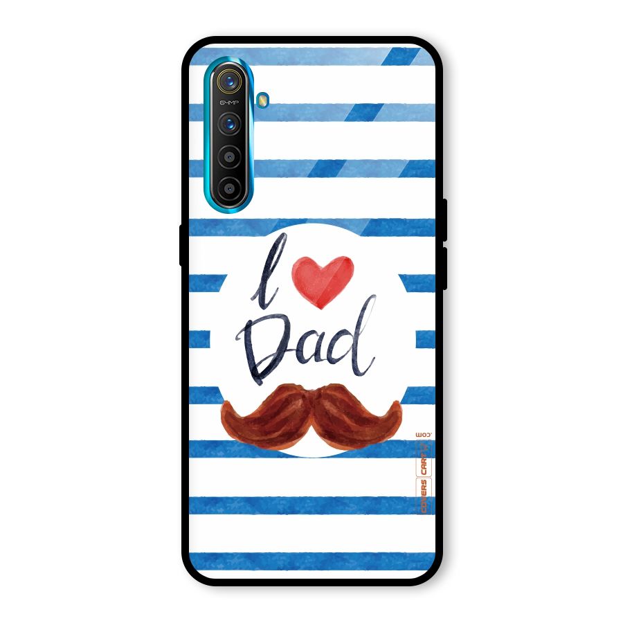 I Love Dad Glass Back Case for Realme X2