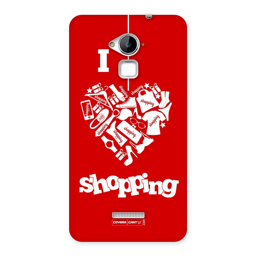 I Love Shopping Back Case for Coolpad Note 3