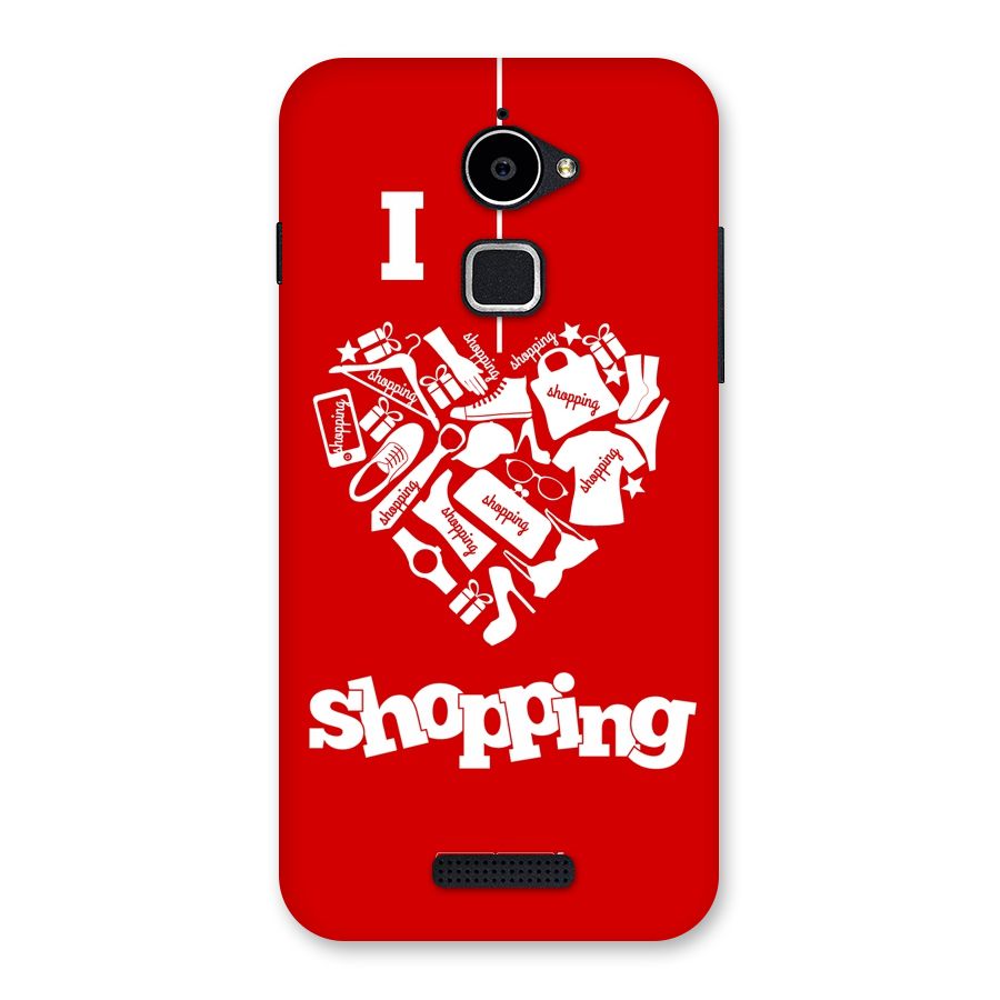 I Love Shopping Back Case for Coolpad Note 3 Lite