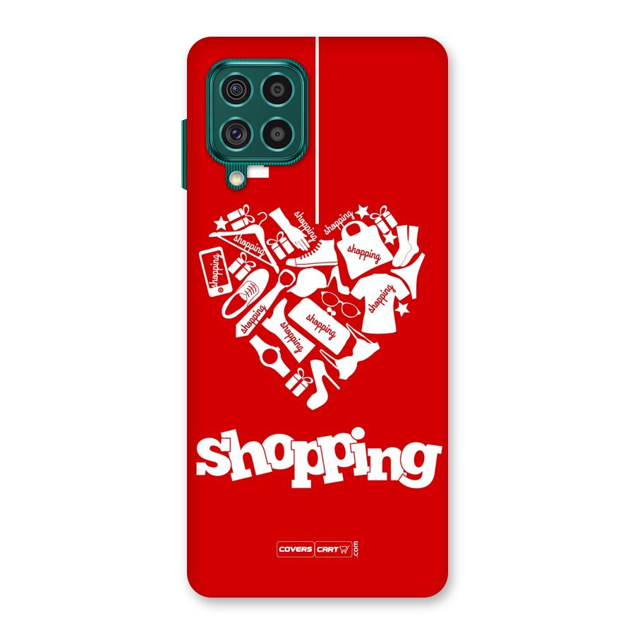 I Love Shopping Back Case for Galaxy F62
