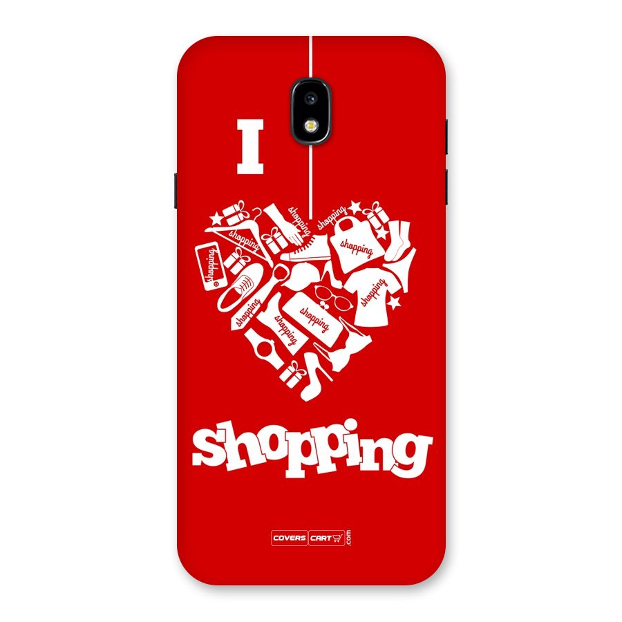I Love Shopping Back Case for Galaxy J7 Pro