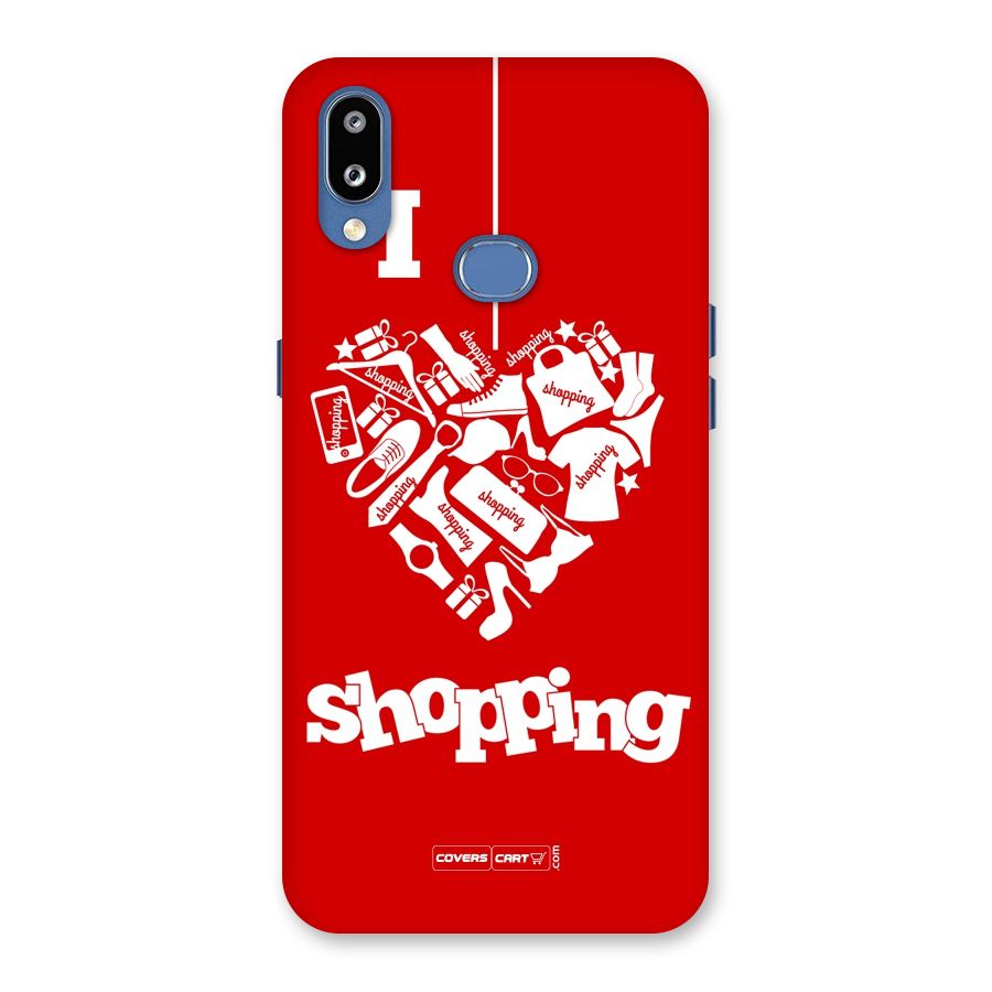 I Love Shopping Back Case for Galaxy M01s