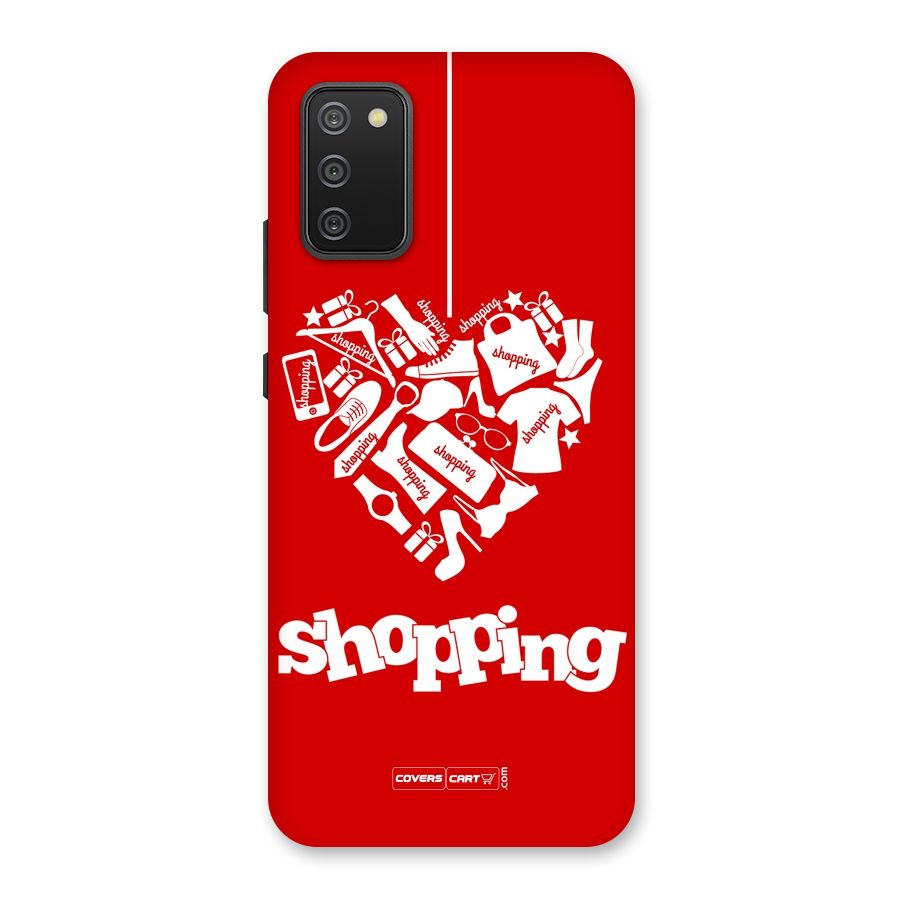 I Love Shopping Back Case for Galaxy M02s