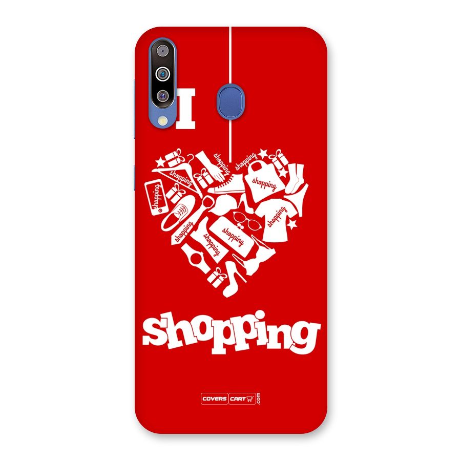 I Love Shopping Back Case for Galaxy M30