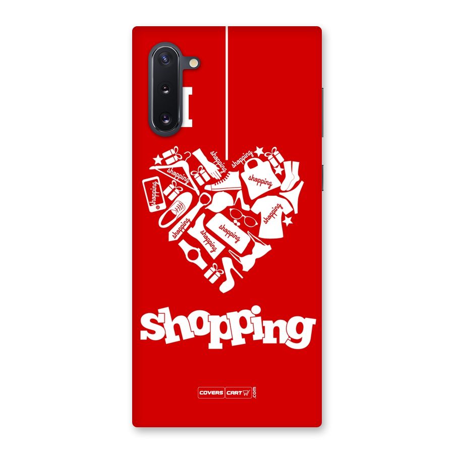 I Love Shopping Back Case for Galaxy Note 10