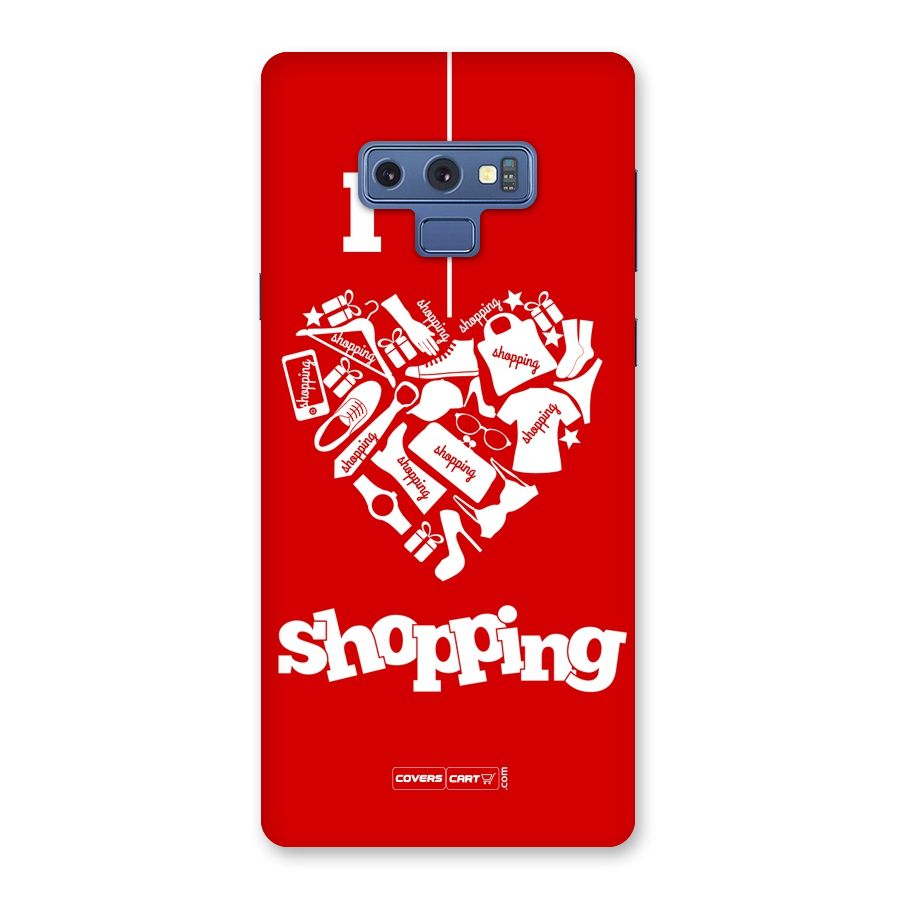 I Love Shopping Back Case for Galaxy Note 9