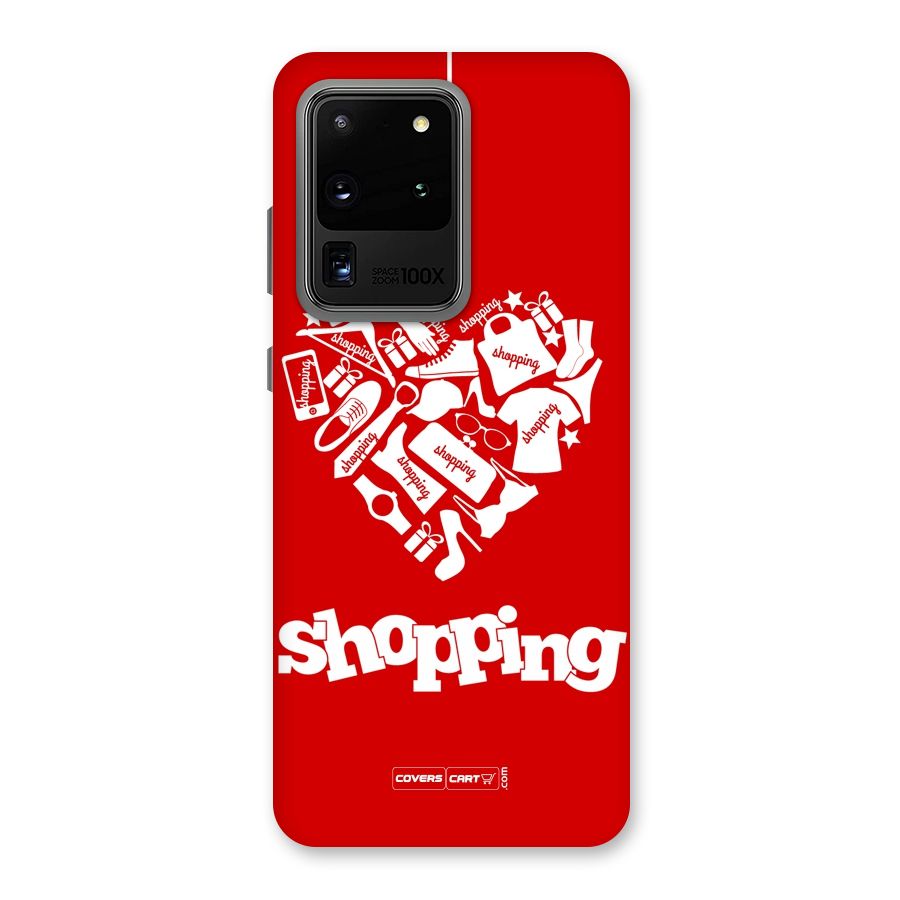 I Love Shopping Back Case for Galaxy S20 Ultra