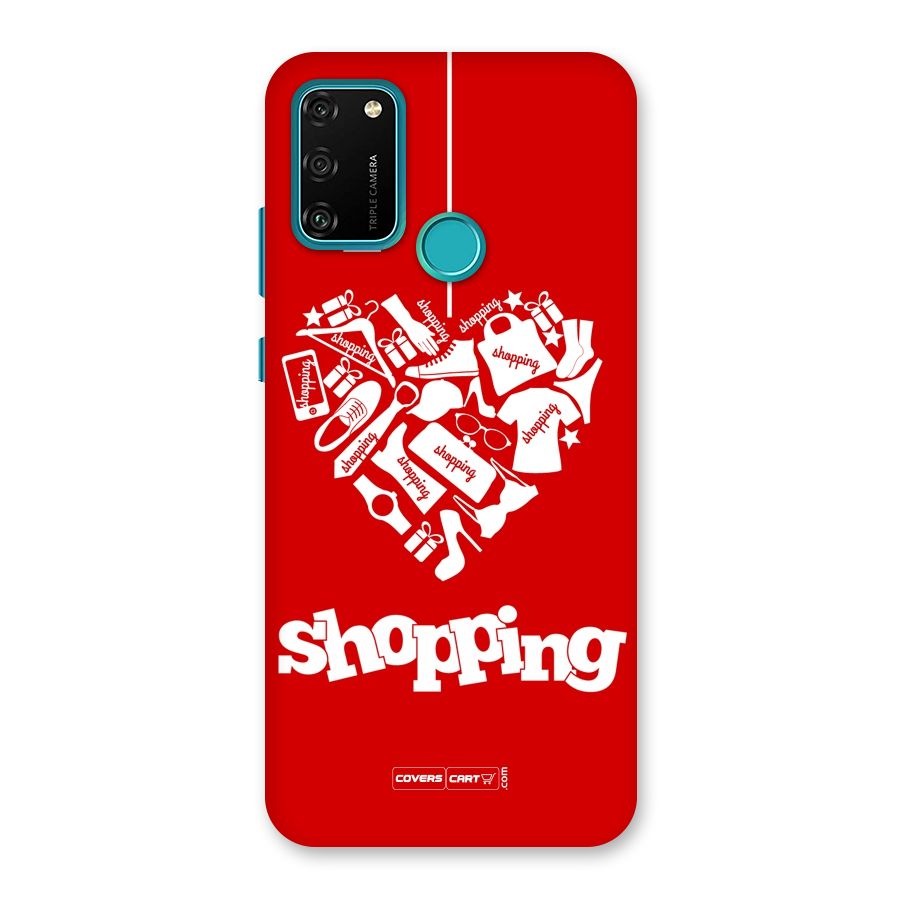 I Love Shopping Back Case for Honor 9A