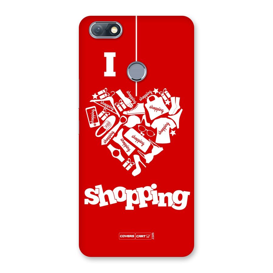 I Love Shopping Back Case for Infinix Note 5