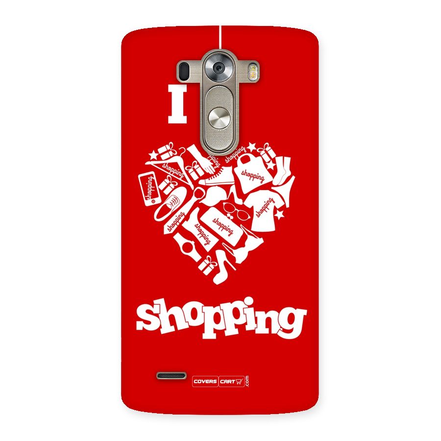 I Love Shopping Back Case for LG G3