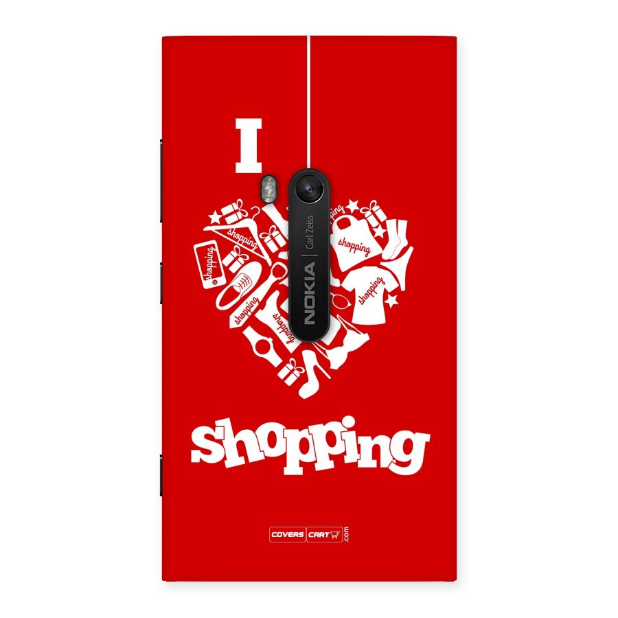 I Love Shopping Back Case for Lumia 920