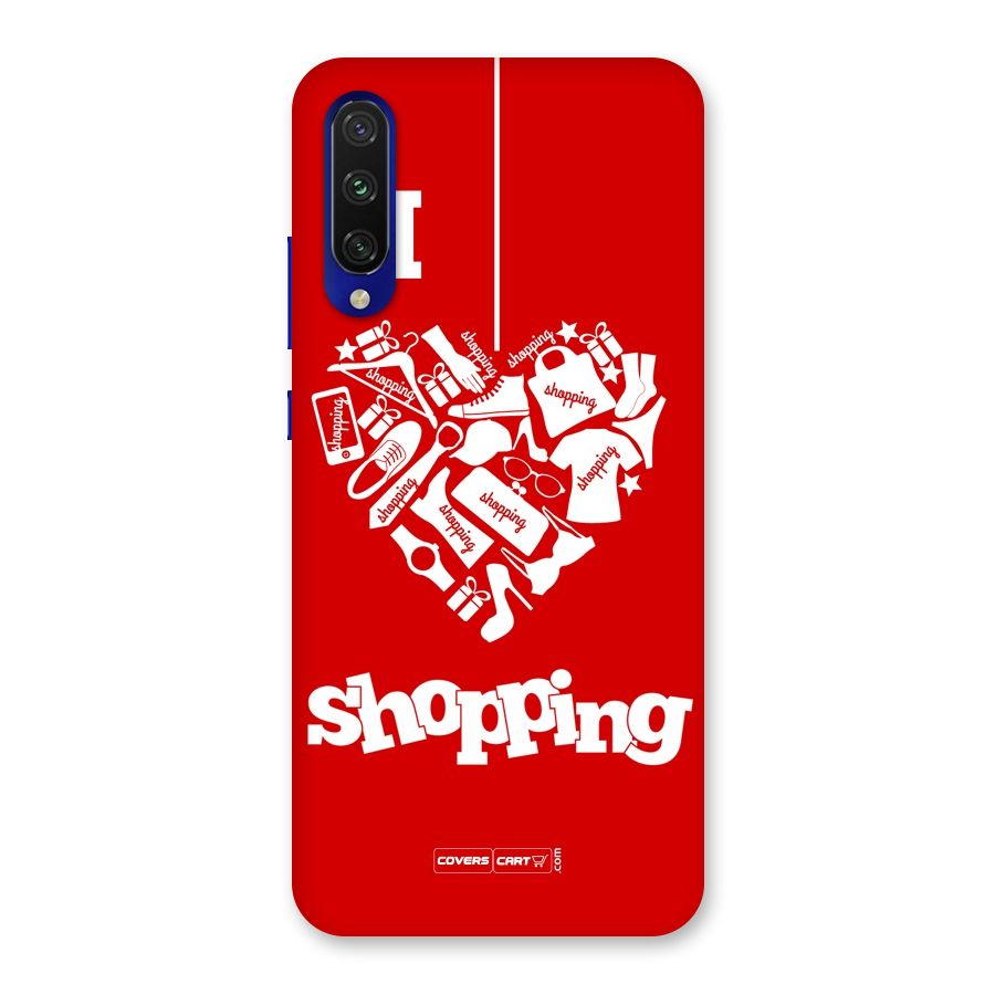 I Love Shopping Back Case for Mi A3