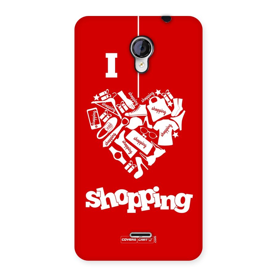 I Love Shopping Back Case for Micromax Unite 2 A106