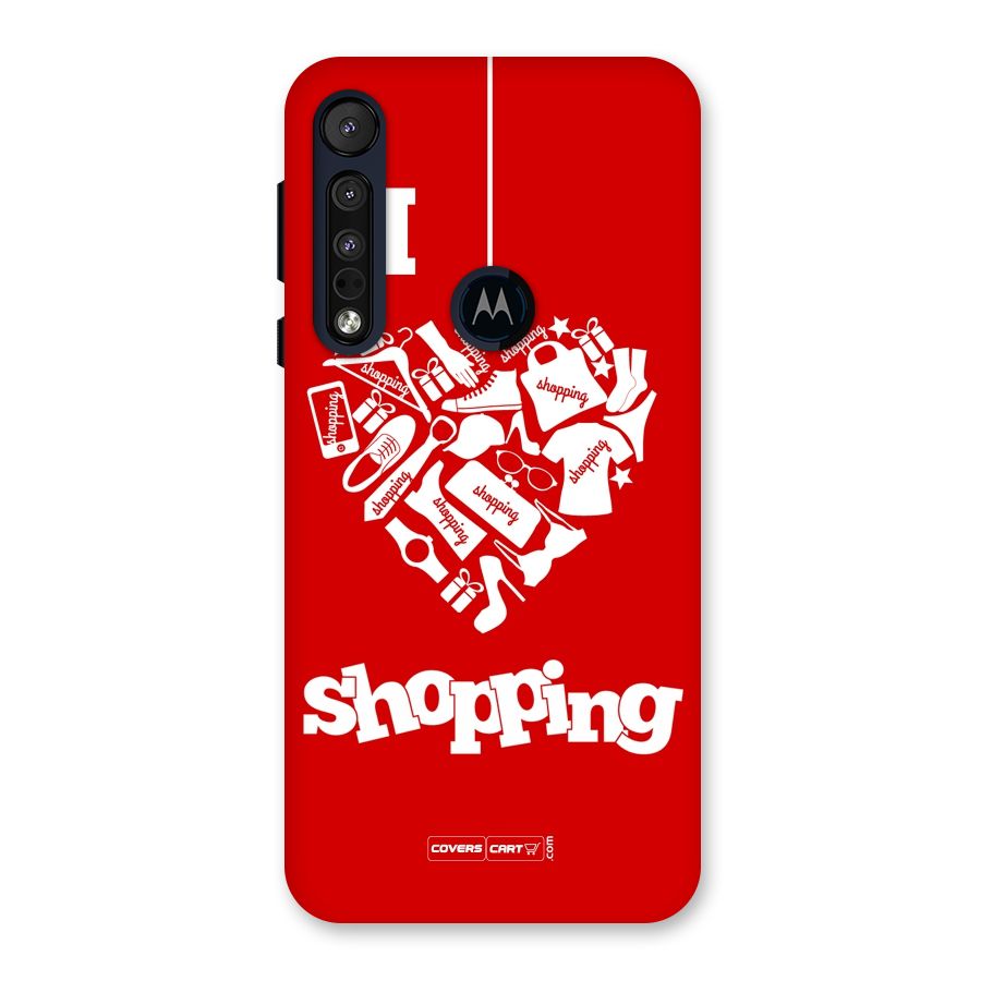 I Love Shopping Back Case for Motorola One Macro