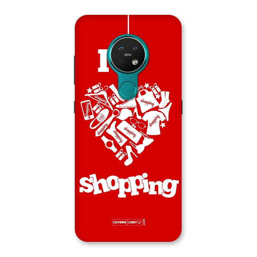 I Love Shopping Back Case for Nokia 7.2