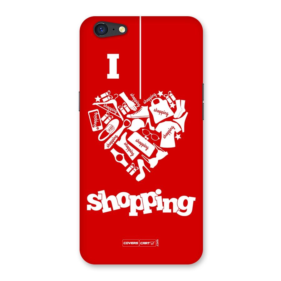 I Love Shopping Back Case for Oppo A71
