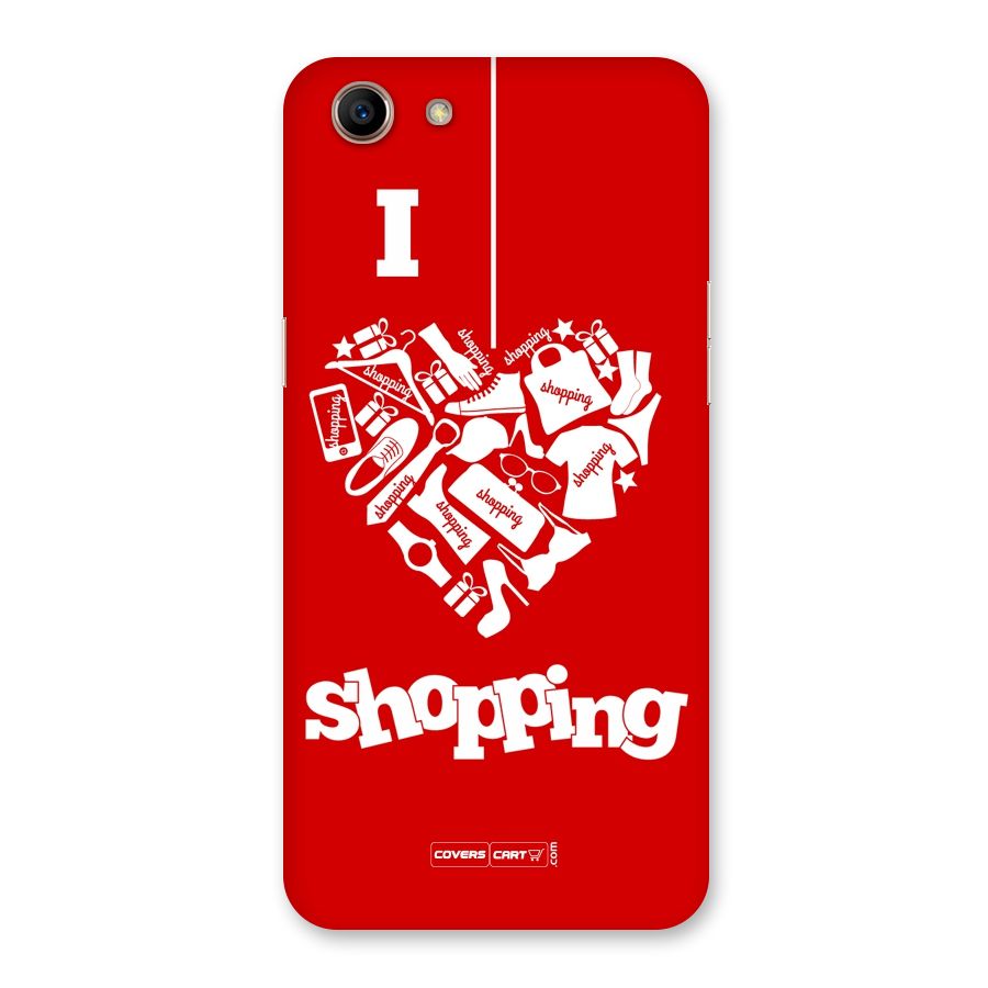 I Love Shopping Back Case for Oppo A83 (2018)