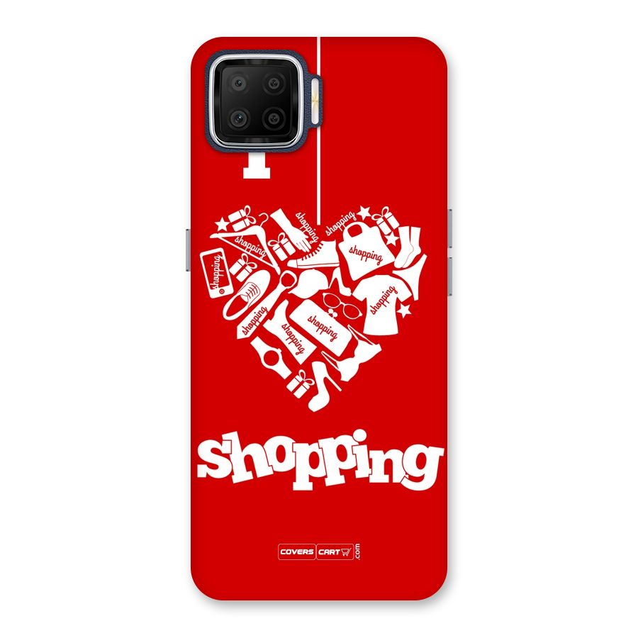 I Love Shopping Back Case for Oppo F17