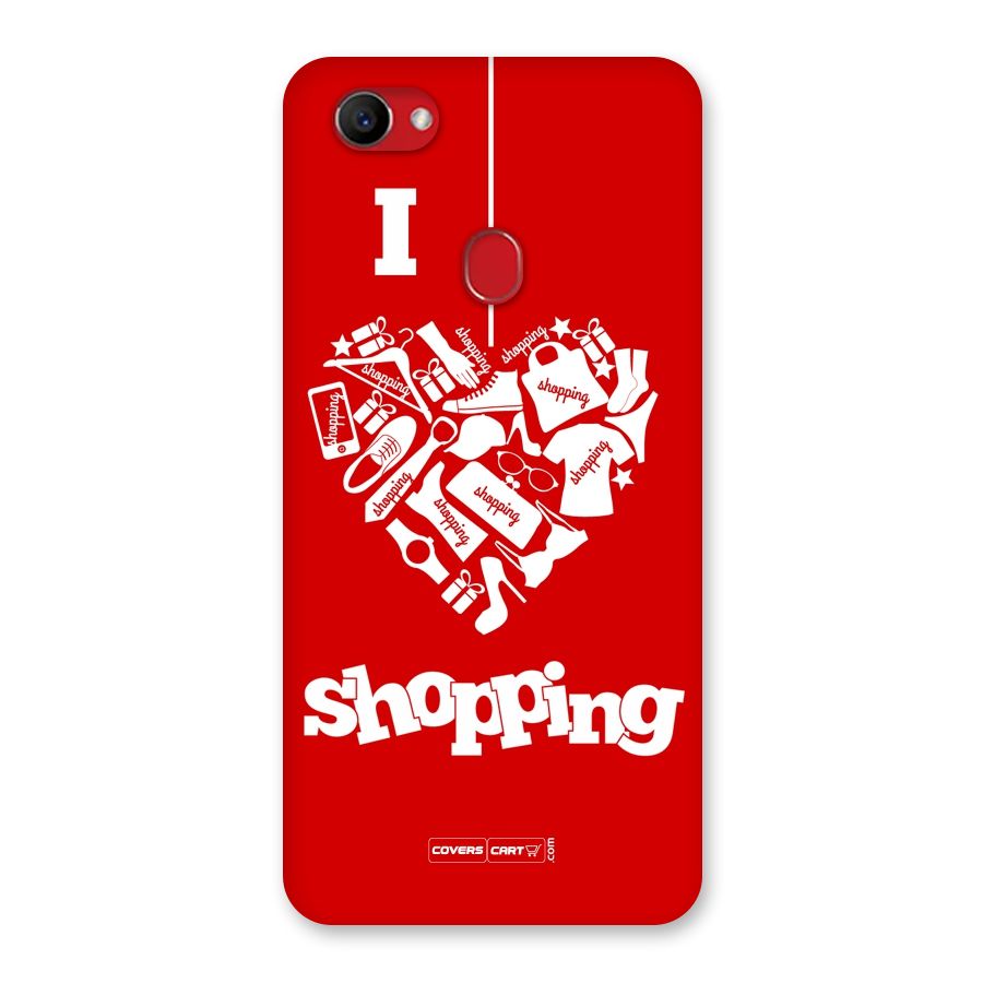 I Love Shopping Back Case for Oppo F7