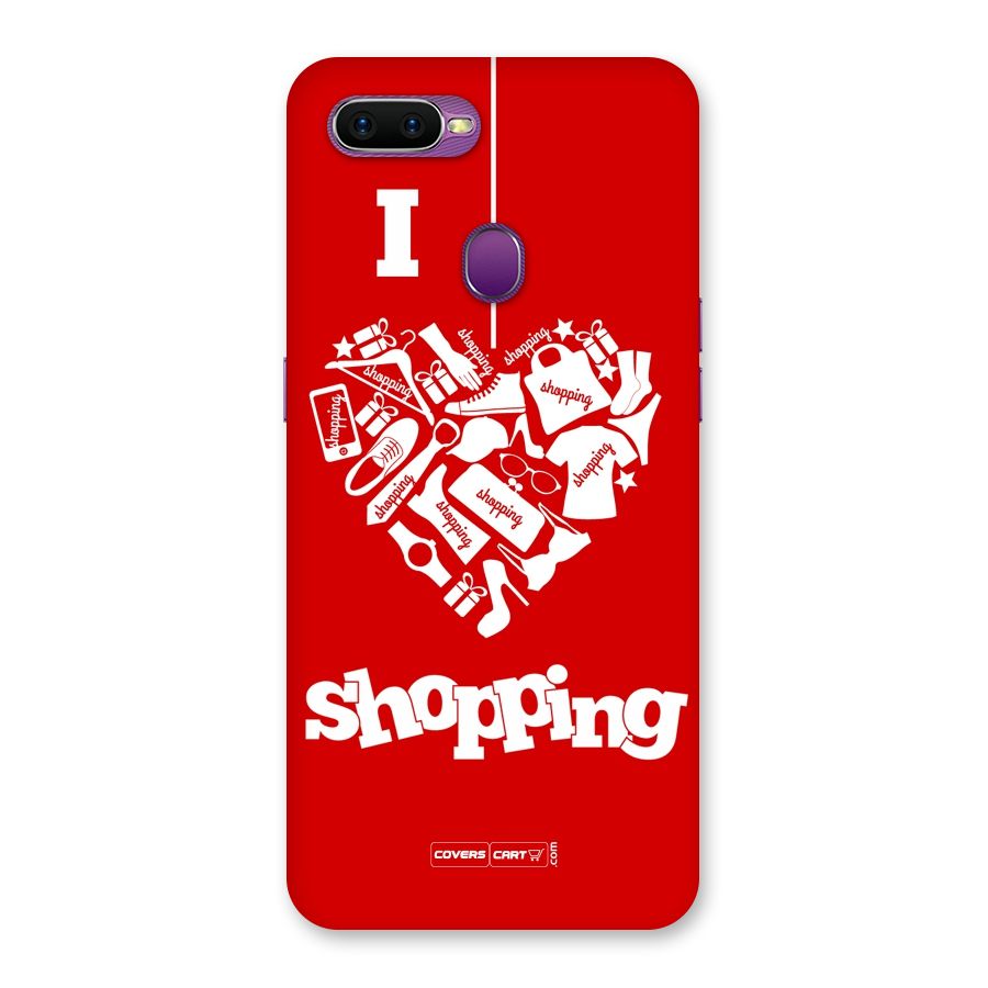 I Love Shopping Back Case for Oppo F9