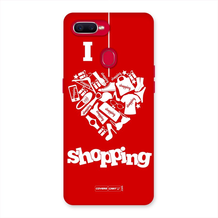 I Love Shopping Back Case for Oppo F9 Pro